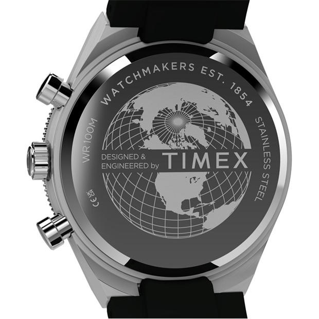 Silver/Black - Timex - Men's Continental Quartz Analogue Watch