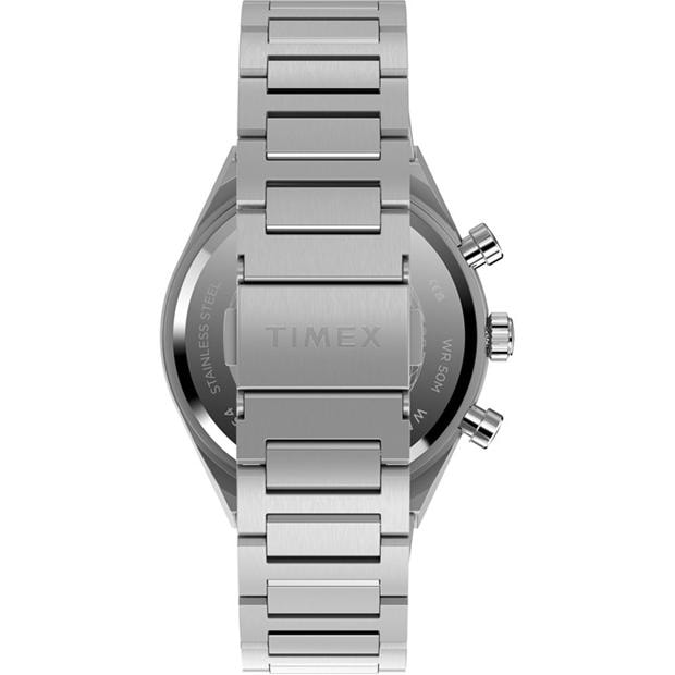 Silver/Blue - Timex - Men's Continental Quartz Analogue Watch