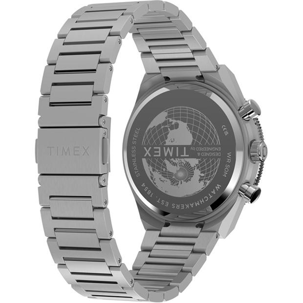 Silver/Black - Timex - Men's Continental Quartz Analogue Watch