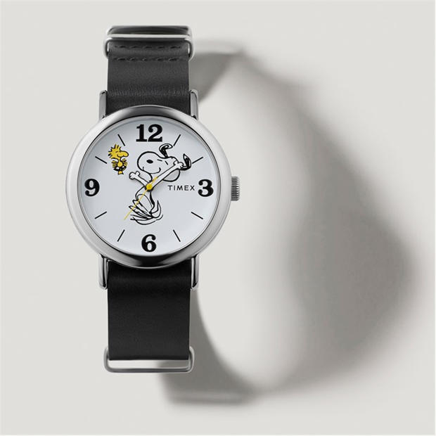 White/Silver - Timex - Men's Peanuts Quartz Analogue Watch