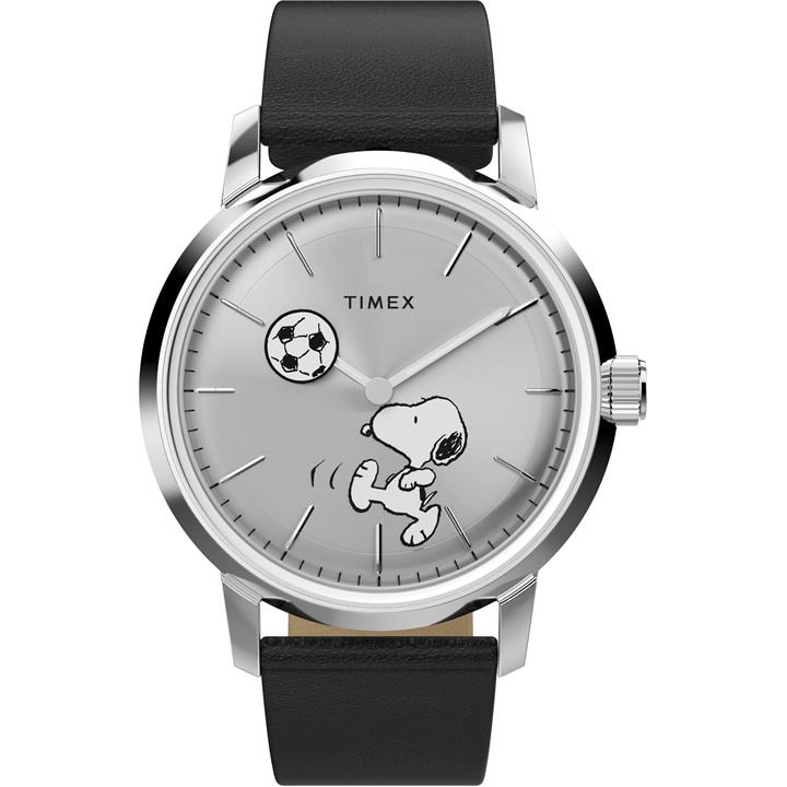 Timex Unisex Silver C Peanuts Wtch Sn63