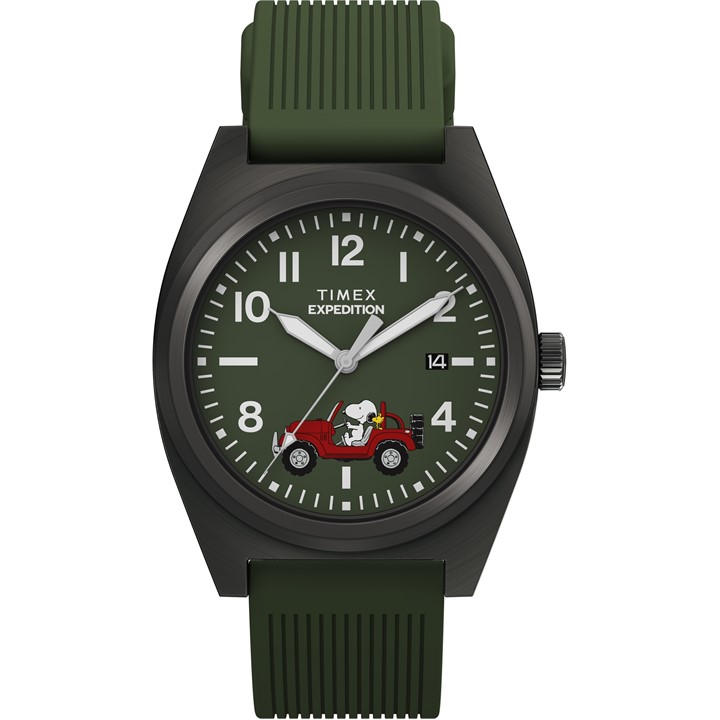 Timex Men's Green C Peanuts Wtch Sn63