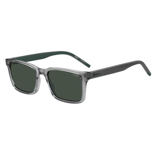 Grey - Hugo - Men's Rectangular Wayfarer Sunglasses