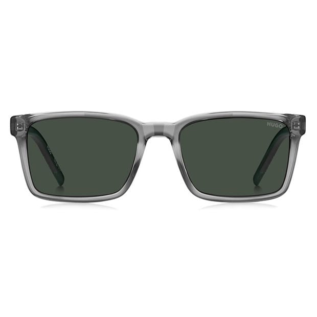Grey - Hugo - Men's Rectangular Wayfarer Sunglasses