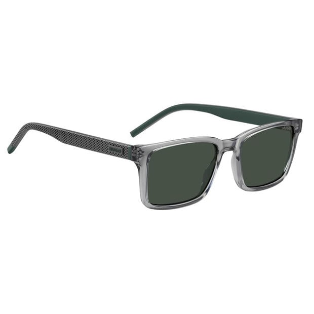 Grey - Hugo - Men's Rectangular Wayfarer Sunglasses