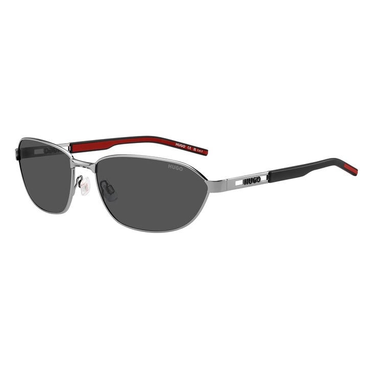 Hugo Men's Grey Round Sunglasses, Sports Direct