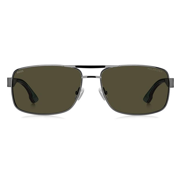 Dark Ruthenium - Boss - Men's Navigator Square Sunglasses