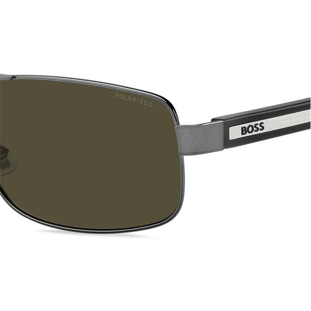 Dark Ruthenium - Boss - Men's Navigator Square Sunglasses
