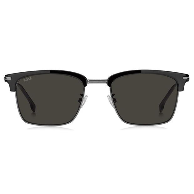 Dark Ruthenium - Boss - Men's Rectangular Sun Wayfarer Sunglasses