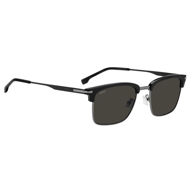 Dark Ruthenium - Boss - Men's Rectangular Sun Wayfarer Sunglasses
