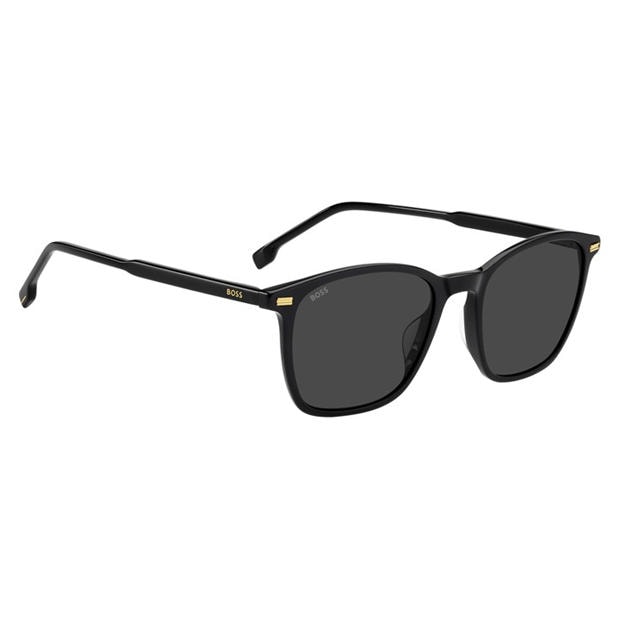 Black - Boss - Men's Panthos Wayfarer Sunglasses