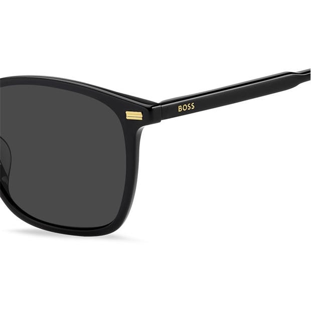 Black - Boss - Men's Panthos Wayfarer Sunglasses