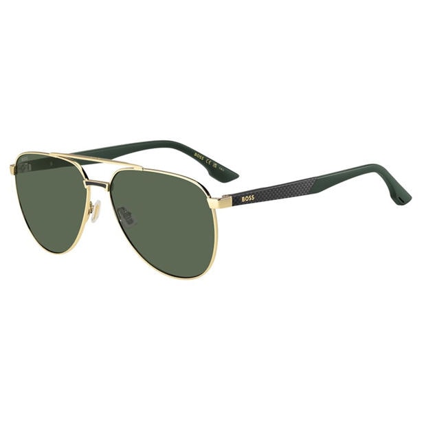 Gold - Boss - Men's Pilot Round Sunglasses