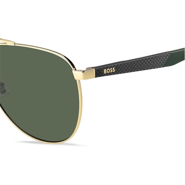 Gold - Boss - Men's Pilot Round Sunglasses