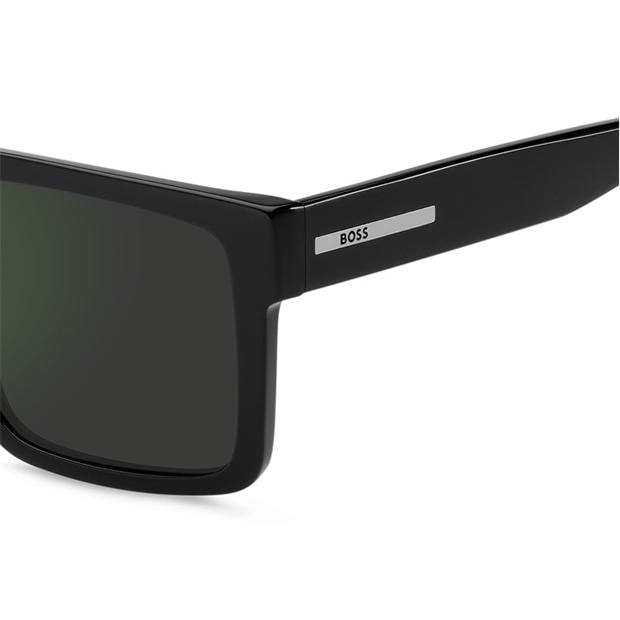 Black - Boss - Men's Square Sunglasses