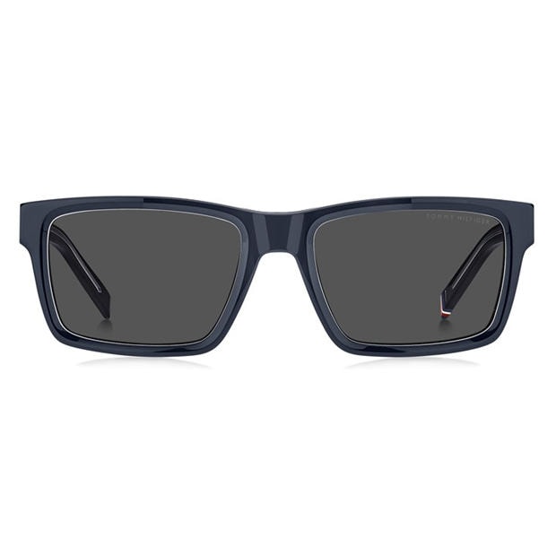 Blue - Tommy Hilfiger - Men's Rectangular Sunglasses