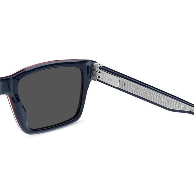 Blue - Tommy Hilfiger - Men's Rectangular Sunglasses