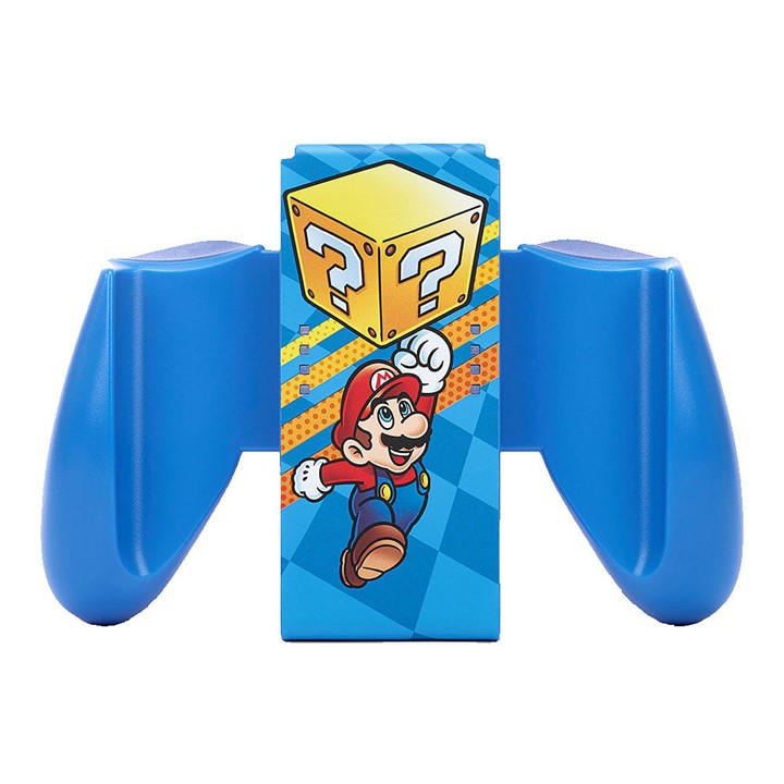 Powera  Blue Switch Joy-Con Comfort Grip - Mystery Block Mario, Sports Direct