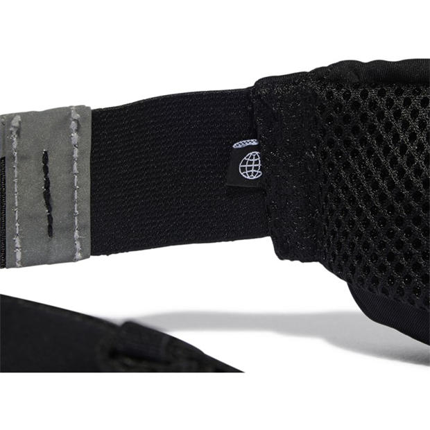 Black/Silver - adidas - Run Belt Running Unisex Adults