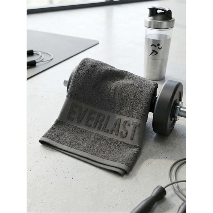 Everlast  Grey Gym Towel 60 X 40Cm, Sports Direct