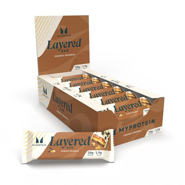 Cookie Crumble - MyProtein - Myprotein Layered Bar