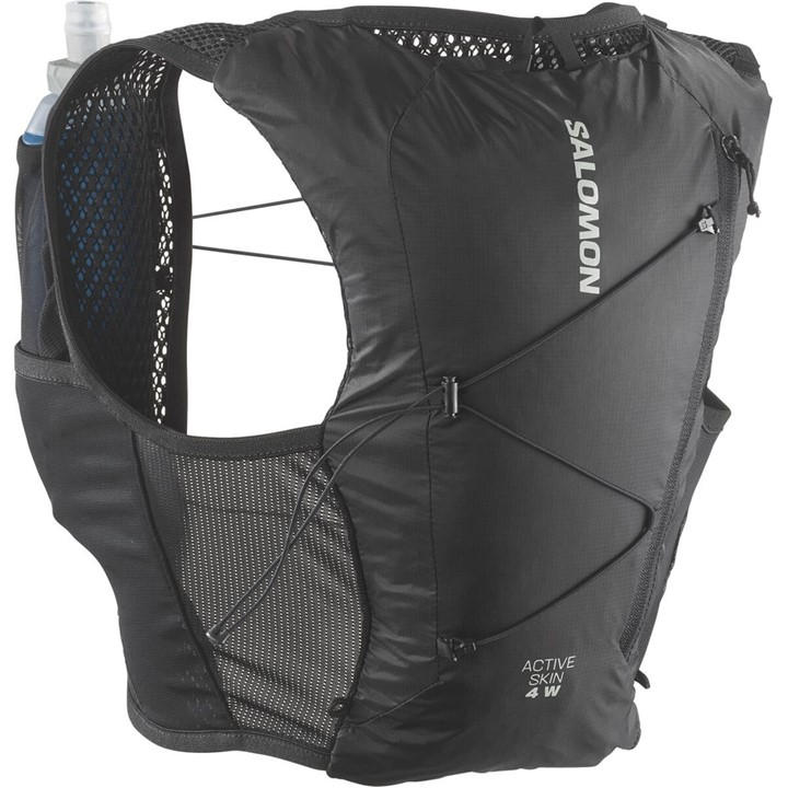 Salomon Women's Black Active Skin 4L Running Vest in Size XS, Sports Direct