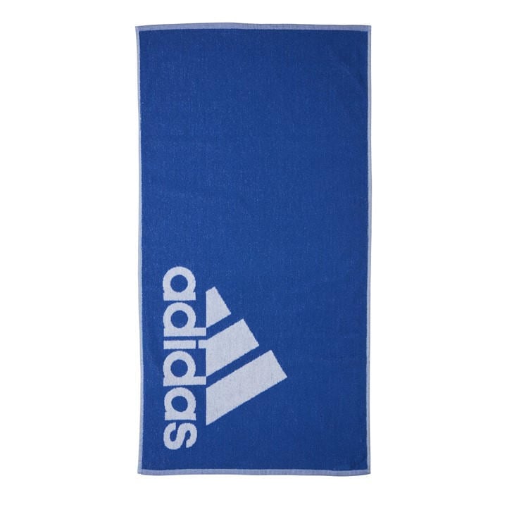 Adidas  Blue Gym Towel, Sports Direct