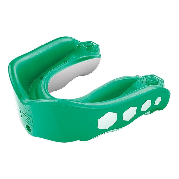 Shock Doctor  Green Flavour Fusion Gel Max Mouth Guard in Size Senior, Sports Direct