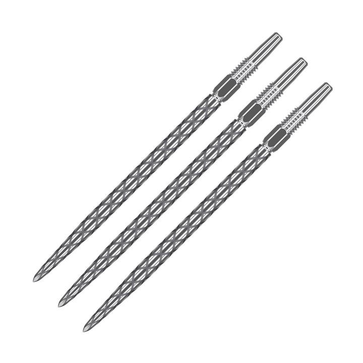 Target Darts Men's Silver Swiss Pro Dart in Size 43, Sports Direct