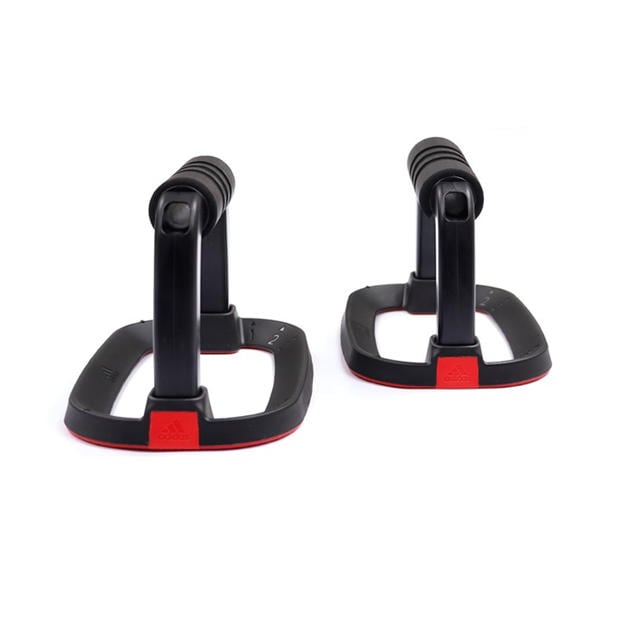 Black - adidas - Ergonomic Grip Push Up Grips