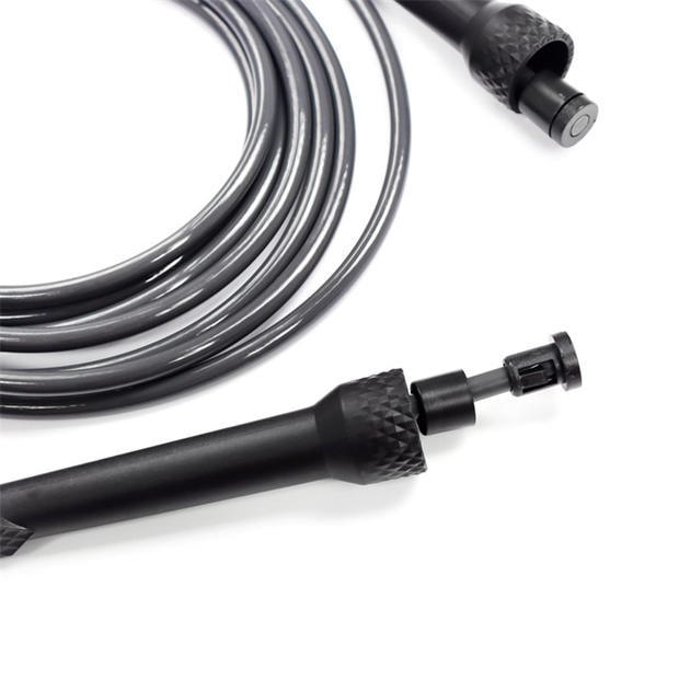Black - adidas - Adjustable Plastic Skipping Rope