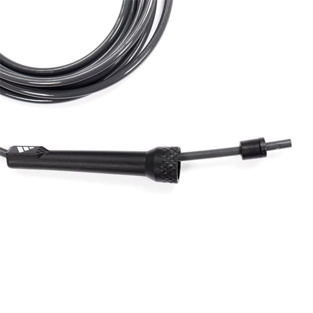 Black - adidas - Adjustable Plastic Skipping Rope