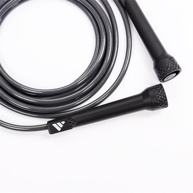 Black - adidas - Adjustable Plastic Skipping Rope
