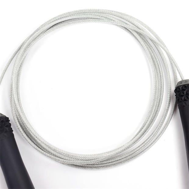Black - adidas - Adjustable Steel Skipping Rope