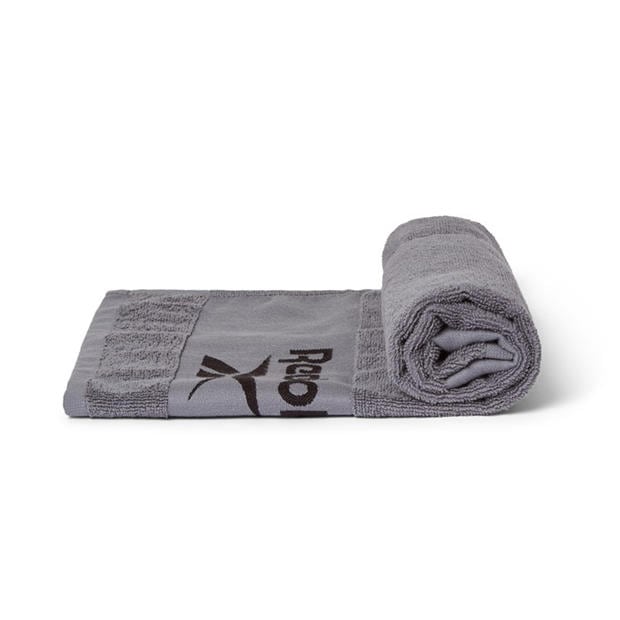 Grey - Reebok - Gym Towel Capri