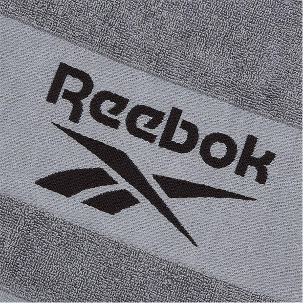 Grey - Reebok - Gym Towel Capri