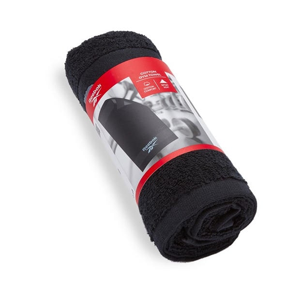 Black - Reebok - Gym Towel Capri