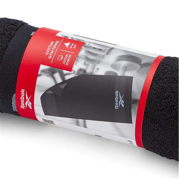 Black - Reebok - Gym Towel Capri