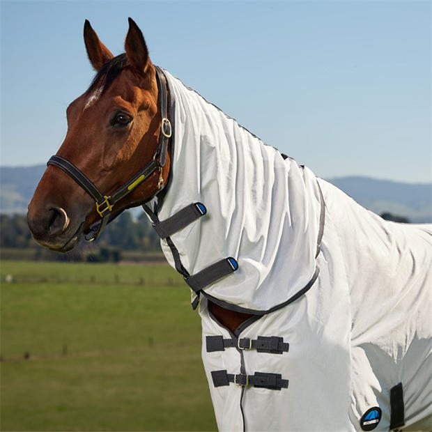 Whitew/Charcoal - Weatherbeeta - Weatherbeeta Comfitec Tyro Fly Sheet Combo