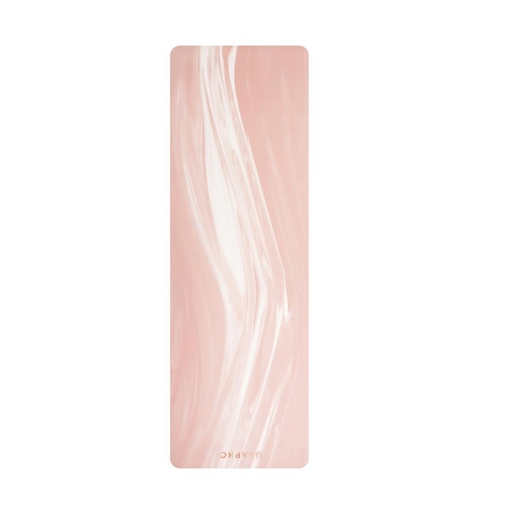 Usa Pro Pink Ultra-Thin Natural Rubber Yoga Mat, Sports Direct