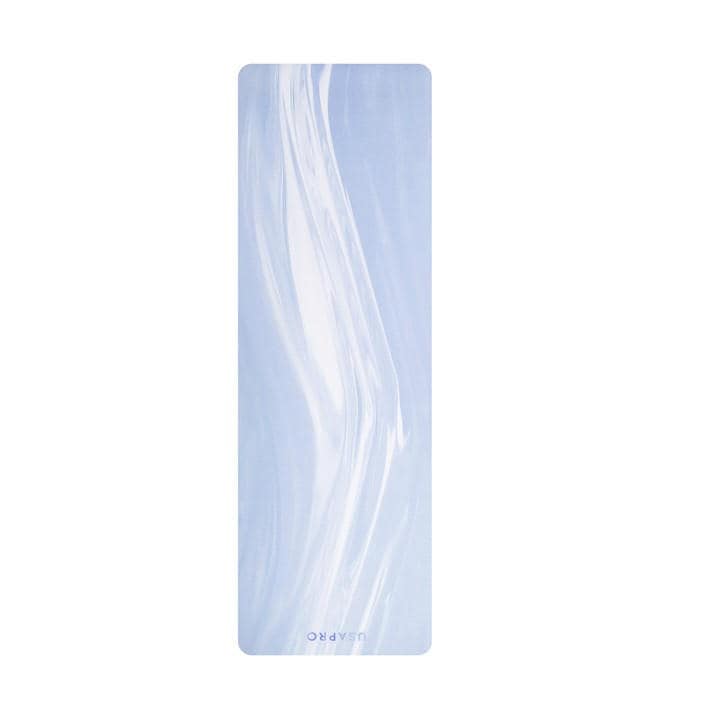 Usa Pro Blue Ultra-Thin Natural Rubber Yoga Mat, Sports Direct