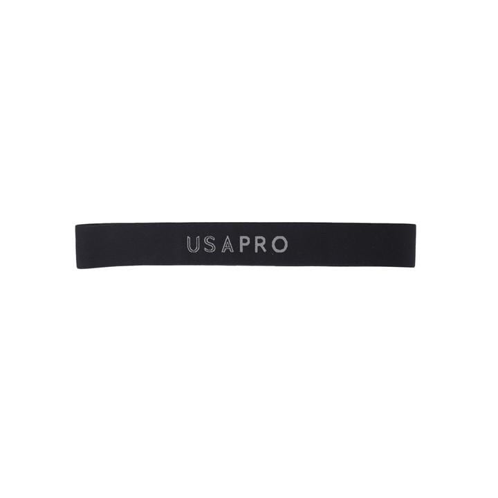 Usa Pro  Black Pilates Miniband Fabric Resistance Trainers, Sports Direct
