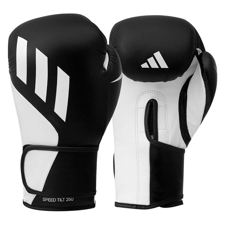 Adidas  Black Tilt 250 Glove  in Size 16oz, Sports Direct
