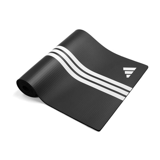Black - adidas - 8mm NBR Gym Mat with Carry Strap