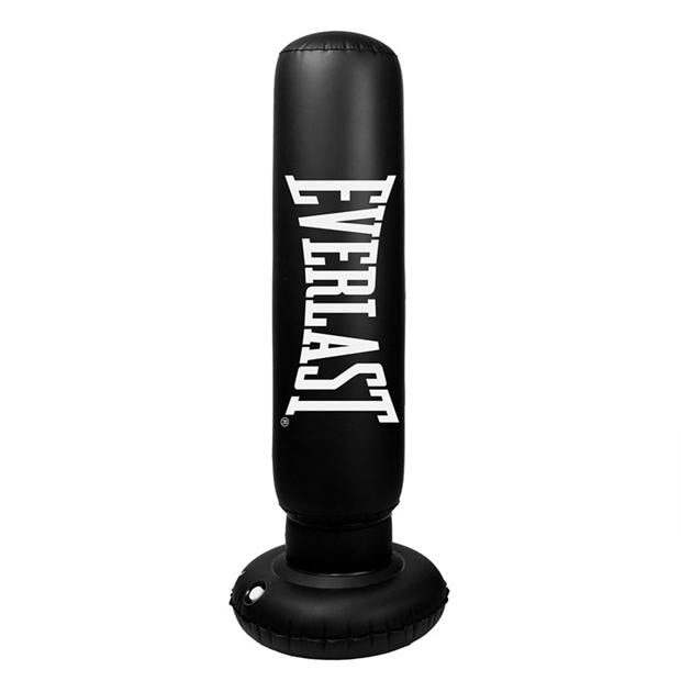 Black - Everlast - Inflatable PVC Punch Boxing Bag