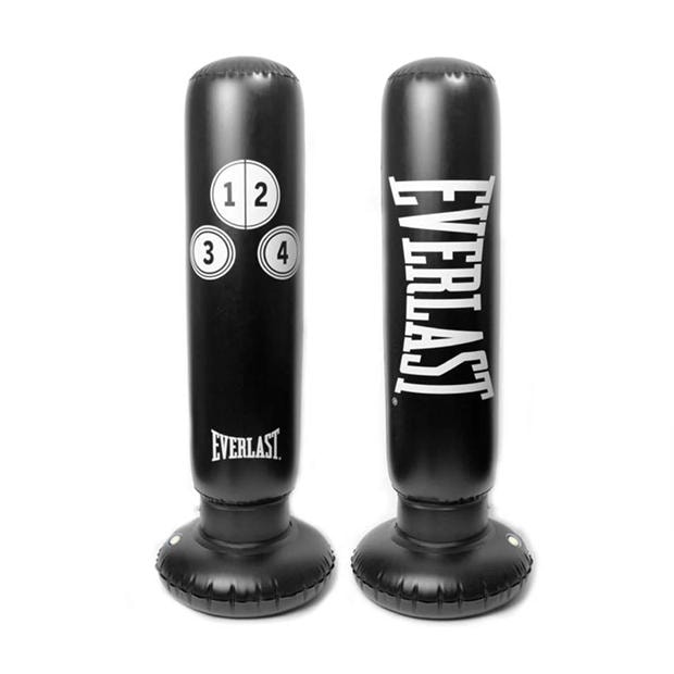 Black - Everlast - Inflatable PVC Punch Boxing Bag