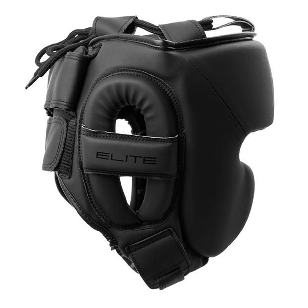 Black - Everlast - Elite Evershield Headgear