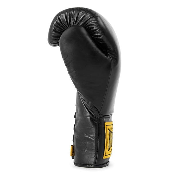 Black - Everlast - 1910 Pro Leather Laced Boxing Gloves