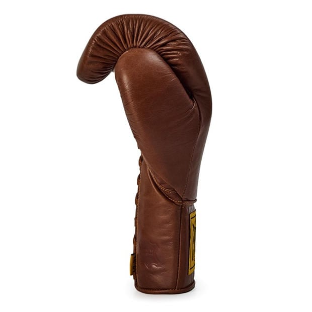 Brown - Everlast - 1910 Pro Leather Laced Boxing Gloves