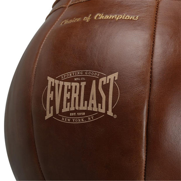 Vintage Brown - Everlast - 1910 Pro Leather 3 in 1 Punching Bag